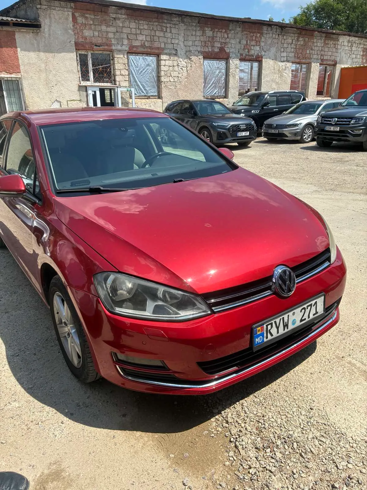Volkswagen Golf 7, vedere laterală